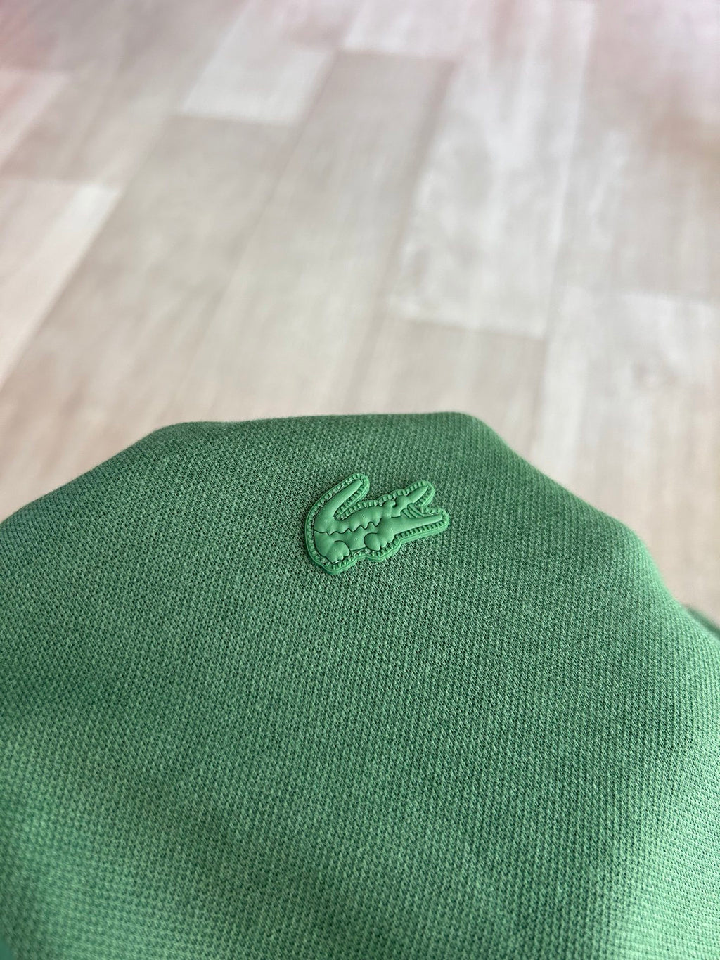 Polo Lacoste Piquet com meia abertura em zíper