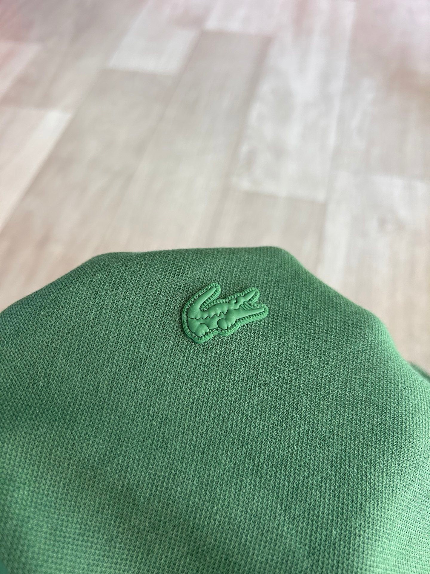 Polo Lacoste Piquet com meia abertura em zíper