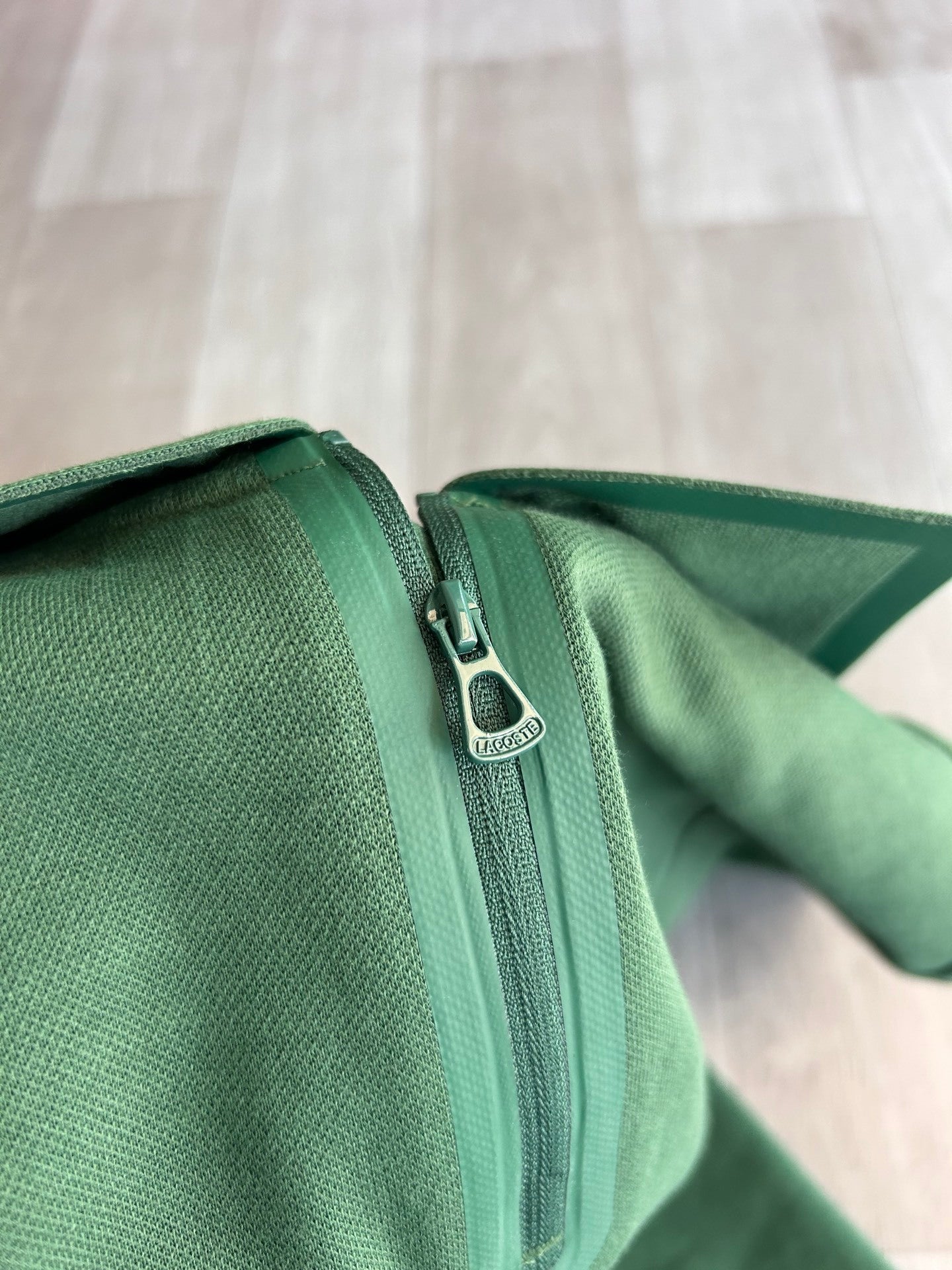 Polo Lacoste Piquet com meia abertura em zíper