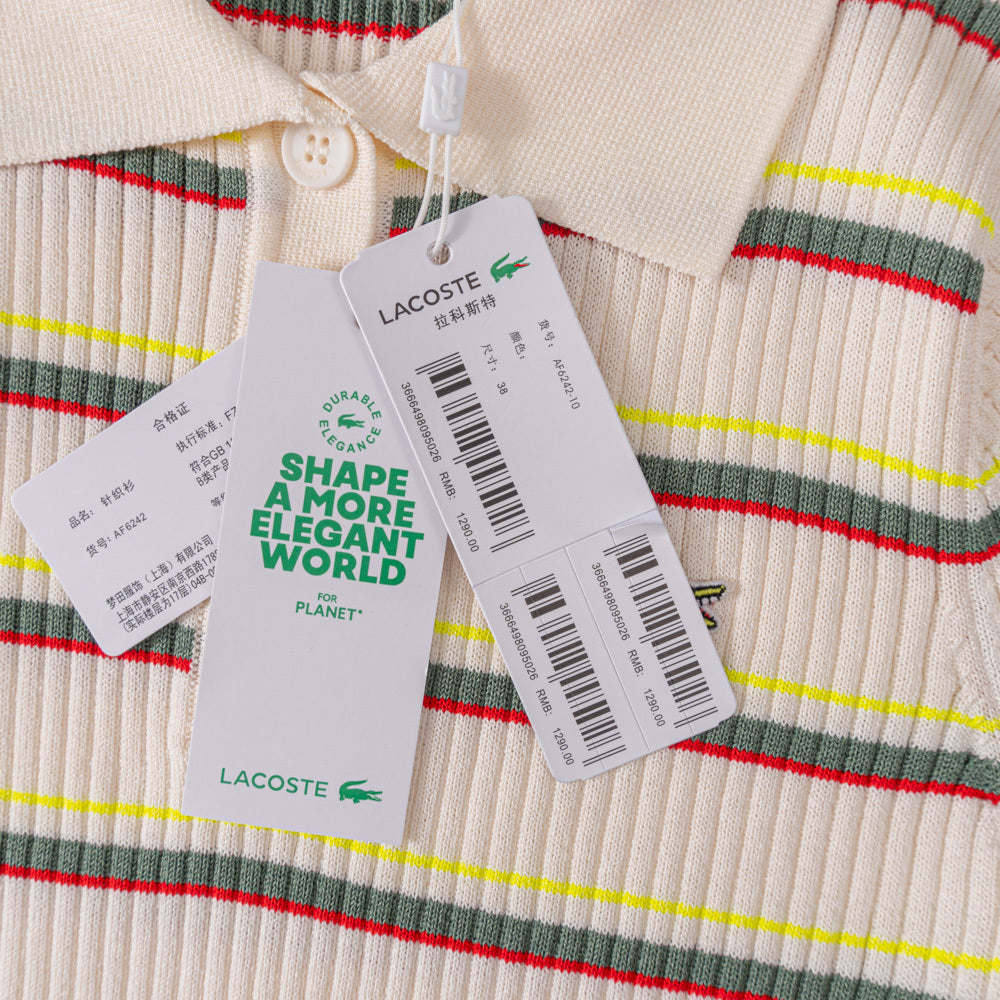 Polo Feminina Listrada em Algodão Orgânico – Made in France