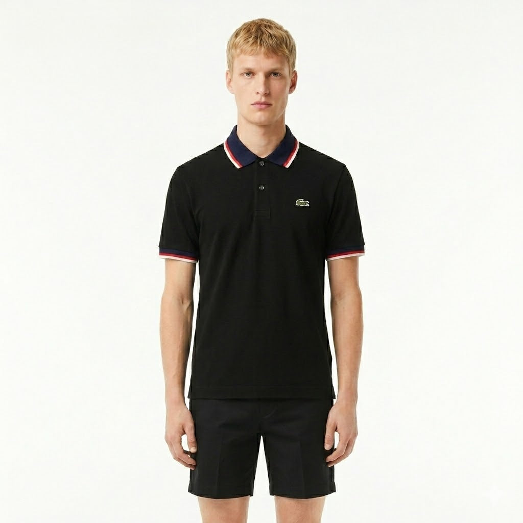 Polo Lacoste Clássica com Tipping