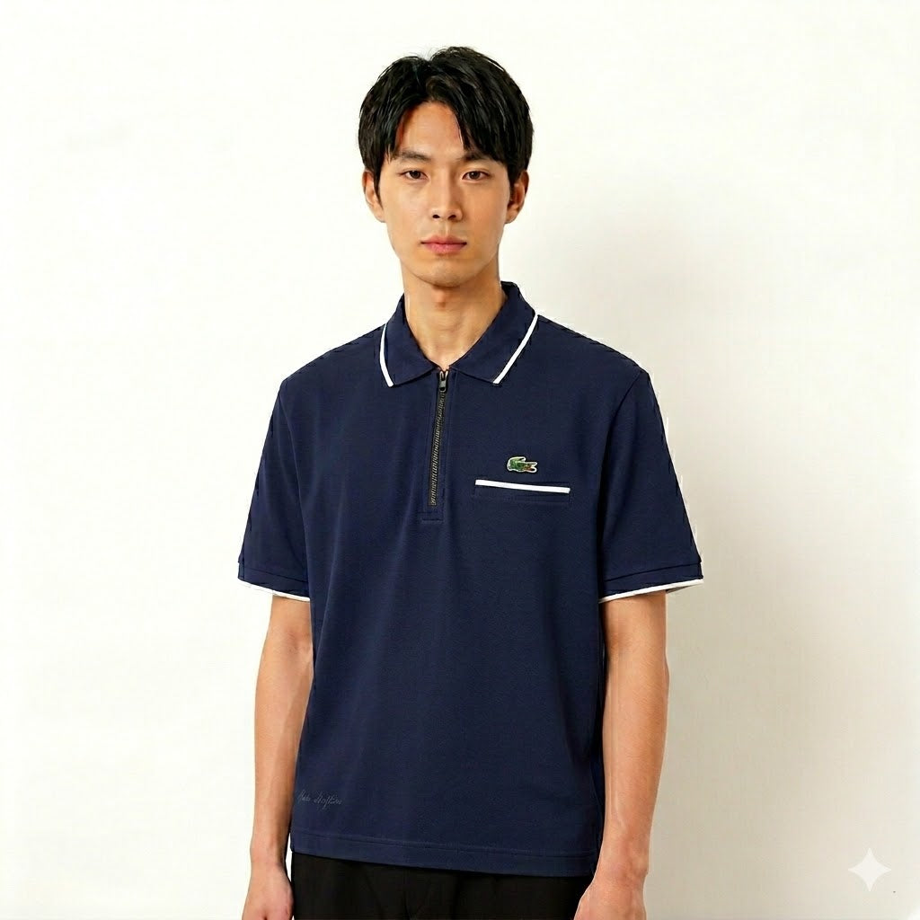 Polo Lacoste Masculina Classic Fit