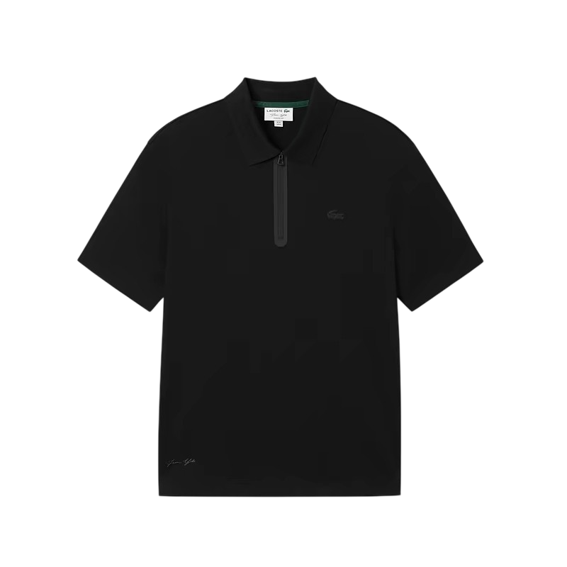 Polo Lacoste Piquet com meia abertura em zíper