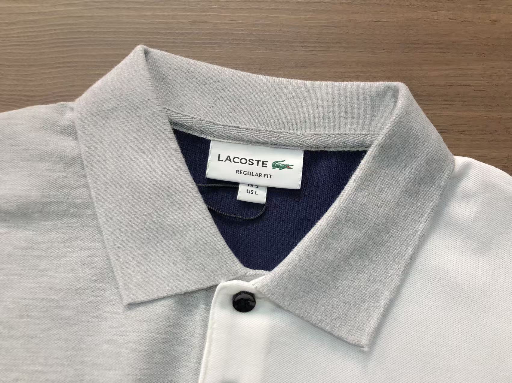 Polo Masculina Esportiva Bicolor em Algodão